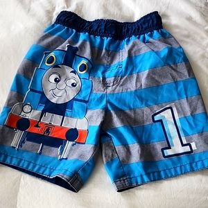 Thomas the Train swim trunks 4T
